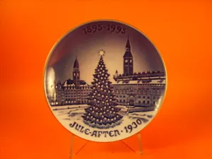 BING&GRONDAHL PIATTO DEL GIUBILEO "The Centennial Collection" 1895-1995 - Foto 1 di 4