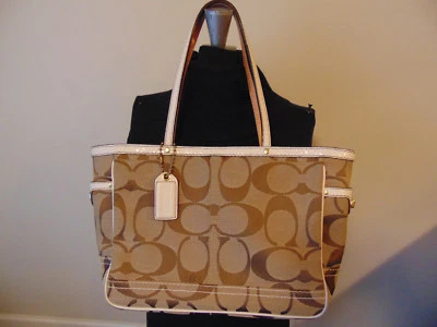 COACH 7874 JACQUARD PYTHON SHOULDER BAG - Image 1 of 4