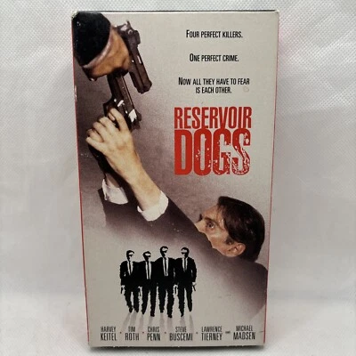 Reservoir Dogs VHS Action Thriller Crime Quentin Tarantino Harvey Keitel Tested - Image 1 of 4