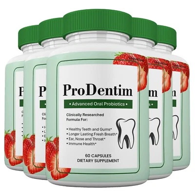 ProDentim Capsules, Prodentim Supplement for Teeth And Gums Health (5 pack) - Image 1 of 4