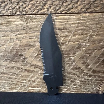 Hoja de cuchillo de repuesto Gerber 650 Gator, dentada, negra, sin afilar - EE. UU. Foto 1 de 4