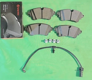 Brembo Rear Brake Pads And Sensor For 2017-2019 Audi A4 A5 A6 S5 B9 - Picture 1 of 1