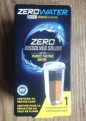 Authentic Zero Water (1 Pack) 5 stage Advanced Filtration Replacement Filters - Image 1 of 3