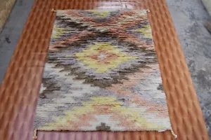 4x6 Moroccan Multicolor Living Room Navajo Wool Hand Woven Decor rug - Picture 1 of 5