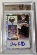 2015 Panini Contenders 289 Chip Kelly RC Auto Cracked ice /23 BGS 9.5 AUTO 10