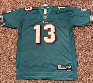Vintage Reebok Ricky Williams On Field Sewn MIAMI DOLPHINS Jersey Size XL - Picture 1 of 8