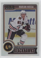 2014-15 O-Pee-Chee Platinum White Ice /199 Marian Hossa #64 HOF
