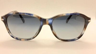 PERSOL Sunglasses PO3244-S 1126/32 Blue Striped Grey W/Grey Gradient Blue Lens - Image 1 of 4