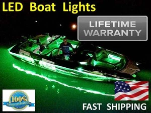 UNDER Deck Pontoon LED LIghting --- 32 ft SUPER KIT --- color changing REMOTE - Picture 1 of 1