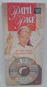 36 All-Time Greatest Hits - Patti Page - Sealed Longbox 3 cd set - Picture 1 of 4