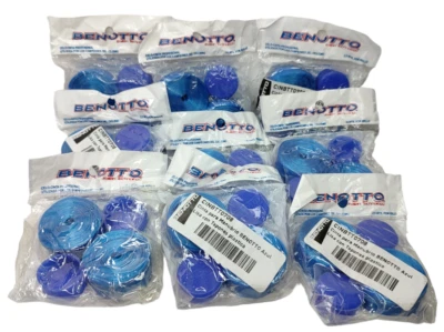 9 Benotto fita guidão azul lisa pacote de barra de violoncelo bicicleta vintage nova cinta - Imagem 1 de 4