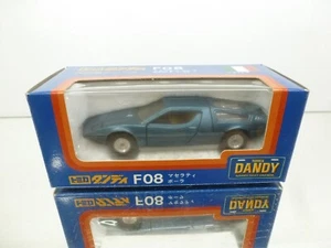 TOMICA DANDY F08 MASERATI BORA - BLUE MET. 1:45 - GOOD IN BOX - Imagen 1 de 10