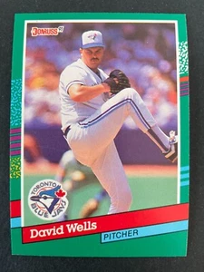 David WELLS 1991 Donruss Baseball #473 Toronto Blue Jays - Picture 1 of 2