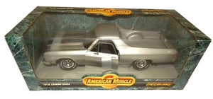 Ertl American Muscle 1:18 Die Cast 1970 Silver El Camino SS454 NRFB MIB - Picture 1 of 4