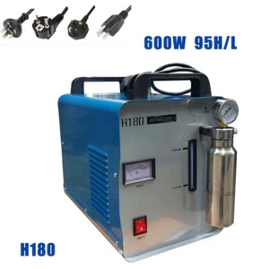 220V 600W Flame Polishing Machine Water Welder H180 Oxy-Hydrogen Generator 95L - Picture 1 of 4