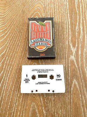 Jimmy Buffett Last Mango In Paris Cassette Tape 1985 MCA Records - Image 1 of 4