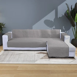 Wasserdicht L Form Sofa Couch Bezug Anbausofabezug für Wende Haustier NEU - Bild 1 von 12