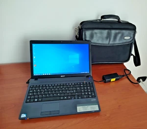 Acer Travelmate 5742Z 15,6" Notebook SSD 120GB 4GB RAM Win10 Ottimo Stato - Foto 1 di 12