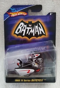 Hot Wheels Batman 1966 TV Series BATCYCLE DC Comics 2007 Batmobile - Picture 1 of 9