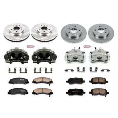 PowerStop Disc Brake Kit - Front and Rear - Fits Chevrolet Impala 2011-2013, Che Foto 1 de 4