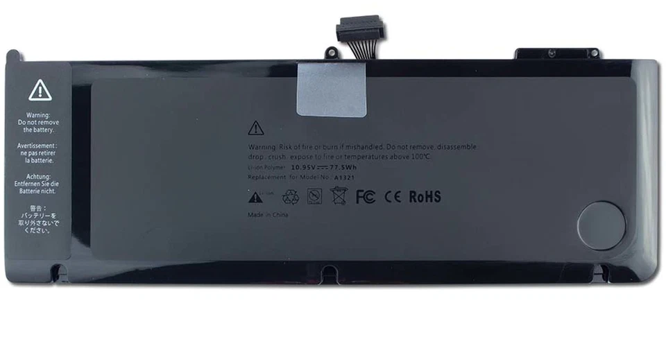 Battery For Apple MacBook Pro 15" A1286 661-5211 Mid 2009 Early/Late 2010 A1321 - Image 1 of 3