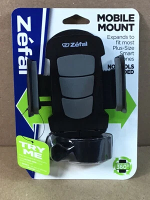 Zefal Bike Handlebar Mount for Mobile Phones 1.75 to 3.4 Wide 5065 F21 - Image 1 of 4