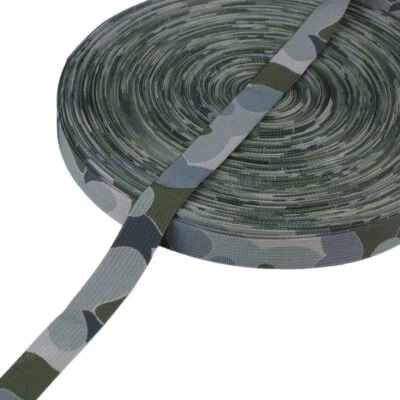  Камуфляжные лямки неэластичные полоски для кромок ремень для сумки сделай сам ширина 2,5 см - Изображение 1 из 4