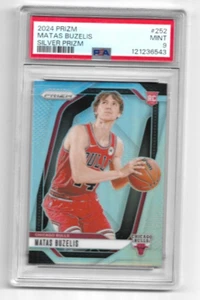 2024-25 PANINI PRIZM SILVER MATAS BUZELIS PSA 9 ROOKIE RC #252 - Picture 1 of 1
