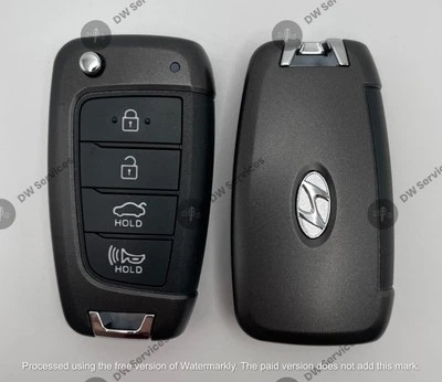 ¡NUEVO! Mando a distancia con llave abatible original Hyundai Accent NYOSYEC4TX1707 / 95430-J0700 Foto 1 de 4