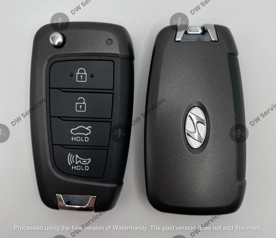 ¡NUEVO! Mando a distancia con llave abatible original Hyundai Accent NYOSYEC4TX1707 / 95430-J0700 Foto 1 de 4