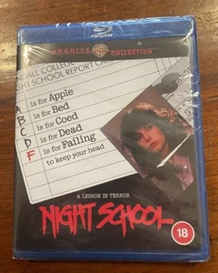 BLU-RAY Night School (1981) NEW Rachel Ward - Picture 1 of 2
