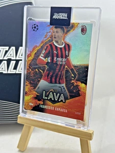 Francesco Camarda 2024-25 Topps UEFA Lava Refractor #1258 15/99 - Picture 1 of 4
