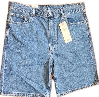 Pantalones Cortos de Jean LEVI 550 Calce Relajado Hombres Talla 40 (40x10) Denim Azul Retro Algodón Nuevos con Etiquetas Foto 1 de 4