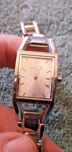 Vintage Nine & Co. Ladies' Silvertone Quartz Watch ~ New Battery - Picture 1 of 3