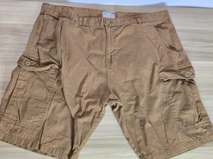 Mountain Warehouse Country To Coast Tan Colour Cargo Shorts Mens Size Waist 40 - Picture 1 of 12