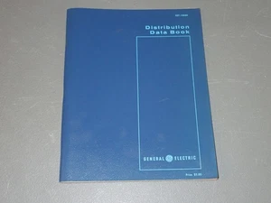 1967 General Electric Distribution Data Book GET-1008K - Bild 1 von 8
