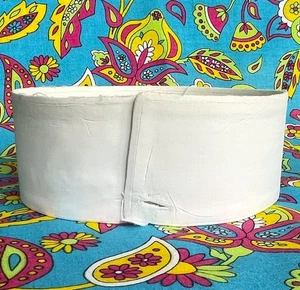 Antique stiff collar size 16 vintage 2.25" high upright detachable IMPERFECT B - Picture 1 of 4