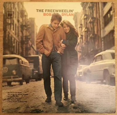 Bob Dylan - The Freewheelin' Bob Dylan (LP, Album, Sun) (Very Good Plus (VG+)) - Image 1 of 4
