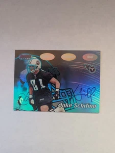 JAKE SCHIFINO 2002 Bowman's Best Blue #137 automático Tennessee Titans 217/399 - Imagen 1 de 2