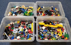 1 KG LEGO® Konvolut 1kg Steine Räder Platten Sondersteine Kiloware Ersatzteile - Bild 1 von 5