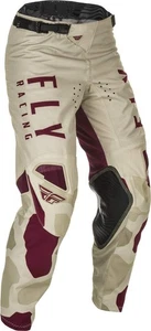 Fly Racing Kinetic K221 Stone/Berry MX Off Road Pants Men's Size 30 - Picture 1 of 3