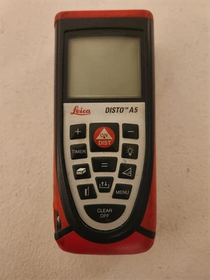 Medidor de distancia láser portátil Leica DISTO A5 EE. UU. Ver DESCRIPCIÓN  Foto 1 de 4