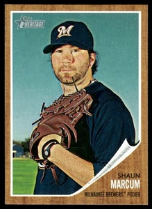 2011 Topps Heritage #438 Shaun Marcum Short Print NM - Bild 1 von 2