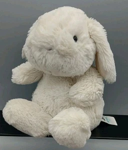 Jellycat x Bonpoint Collaboration Edition Medium White Bunny 8” Soft Chubby - Picture 1 of 7