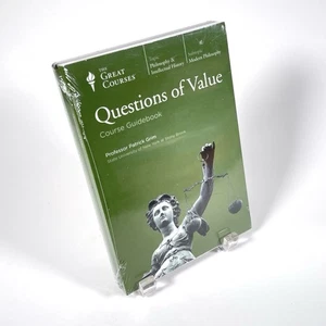 GREAT COURSES: Questions of Value by Patrick Grim DVD & BOOK NEW SEALED! - Picture 1 of 4