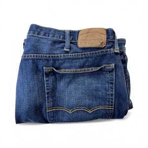 American Eagle Outfitters Denim Blue Jeans Mens 44x32 - Picture 1 of 18