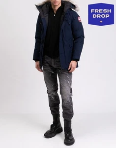 RRP€1040 CANADA GOOSE Down Parka Jacket Size L Water Resistant Coyote Fur Trim - Picture 1 of 9