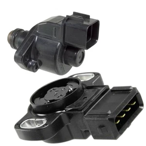 Válvula de control de aire de ralentí de 2 piezas y sensor TPS para Mitsubishi Mirage 1997-2002 I4 1,5 L - Imagen 1 de 7