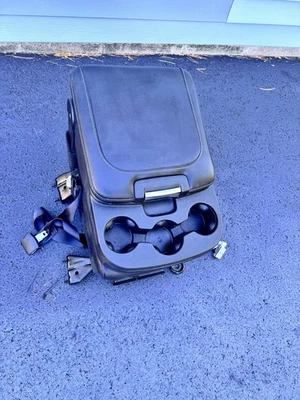 ✅ 13-18 RAM 1500-3500 RAM LARAMIE OEM ASIENTO DELANTERO CENTRAL CUERO NEGRO Foto 1 de 4