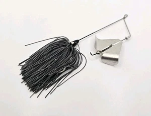 Buzzbait Barsch Angelköder Schwarzkopf grau Rock Single Blade Topwater - gebraucht - Bild 1 von 4